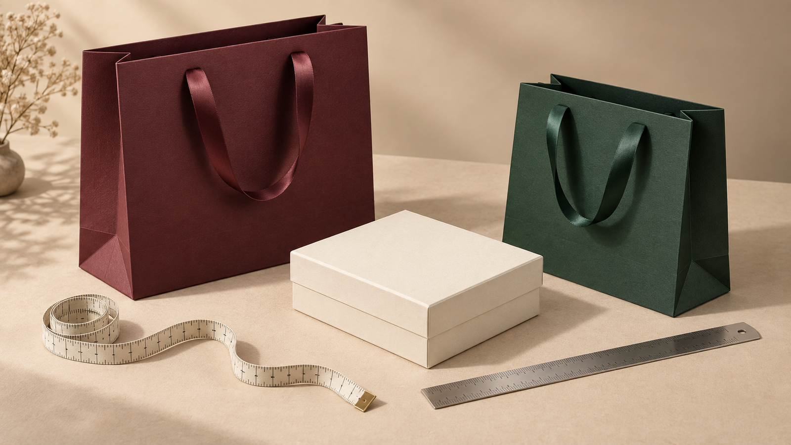 Luxury Paper Bag Sizes: How to Measure and Choose the Right Fit